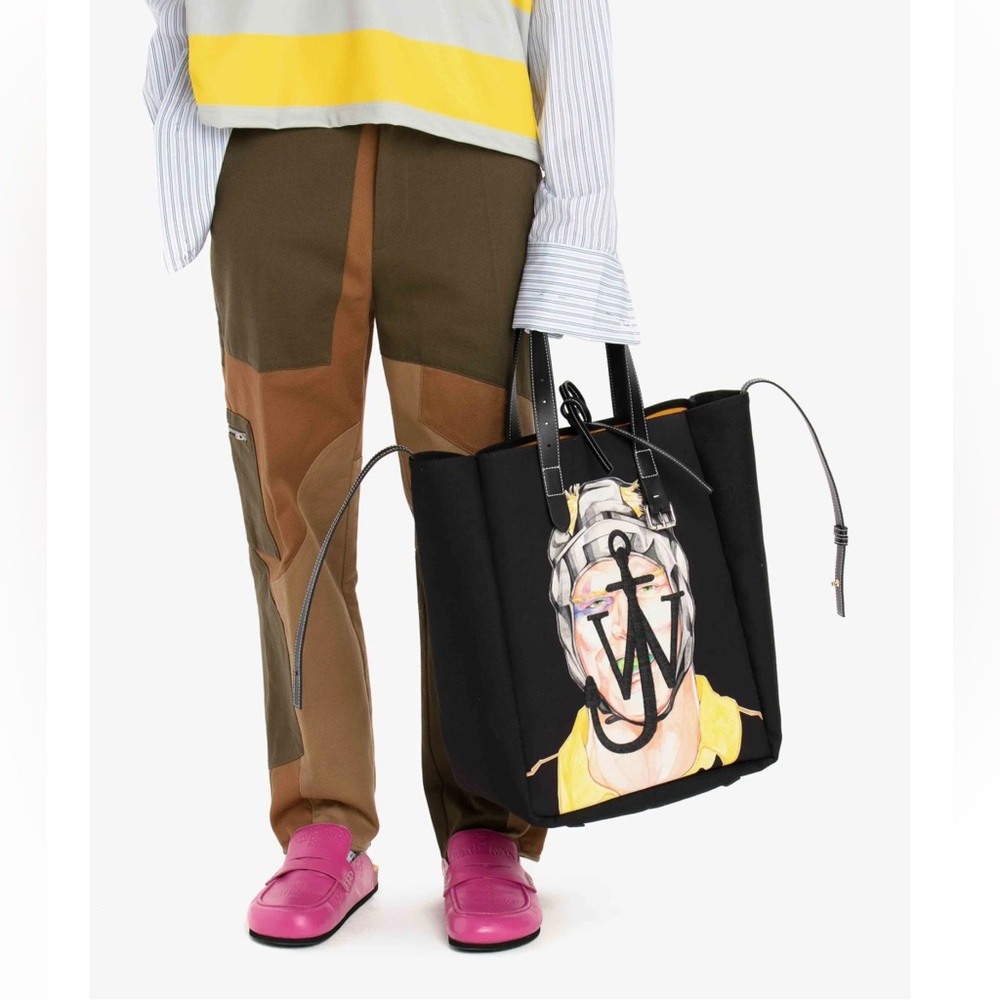 NWOT JW ANDDERSON Men’s Cotton Patchwork Fatigue Cotton Trouser